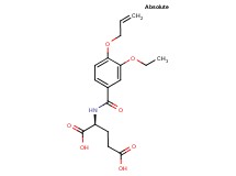 (2S)-2-{[4-(allyloxy)-3-ethoxybenzoyl]amino}pentanedioic acid
