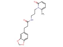 3-(1,3-benzodioxol-5-yl)-N-[3-(6-methyl-2-oxopyridin-1(2H)-yl)propyl]propanamide