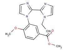 methyl 3-(1'-ethyl-1H,1'H-2,2'-biimidazol-1-yl)-4-methoxybenzoate