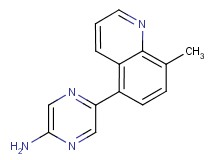 5-(8-methylquinolin-5-yl)pyrazin-2-amine