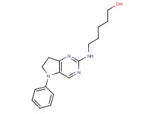 5-[(5-phenyl-6,7-dihydro-5H-pyrrolo[3,2-d]pyrimidin-2-yl)amino]pentan-1-ol