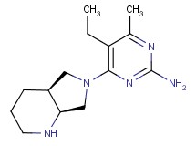 5-ethyl-4-methyl-6-[(4aS*,7aS*)-octahydro-6H-pyrrolo[3,4-b]pyridin-6-yl]pyrimidin-2-amine