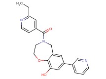 4-(2-ethylisonicotinoyl)-7-pyridin-3-yl-2,3,4,5-tetrahydro-1,4-benzoxazepin-9-ol