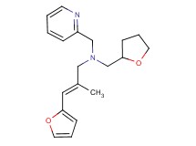 (2E)-3-(2-furyl)-2-methyl-N-(pyridin-2-ylmethyl)-N-(tetrahydrofuran-2-ylmethyl)prop-2-en-1-amine