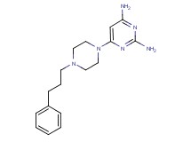 6-[4-(3-phenylpropyl)piperazin-1-yl]pyrimidine-2,4-diamine