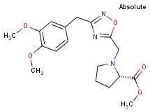 methyl 1-{[3-(3,4-dimethoxybenzyl)-1,2,4-oxadiazol-5-yl]methyl}-L-prolinate