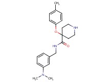 N-[3-(dimethylamino)benzyl]-4-(4-methylphenoxy)-4-piperidinecarboxamide dihydrochloride
