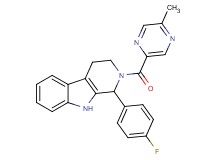 1-(4-fluorophenyl)-2-[(5-methyl-2-pyrazinyl)carbonyl]-2,3,4,9-tetrahydro-1H-beta-carboline