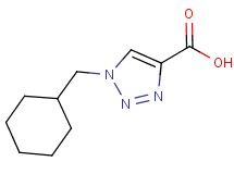 1-(cyclohexylmethyl)-1H-1,2,3-triazole-4-carboxylic acid