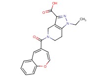5-(1-benzoxepin-4-ylcarbonyl)-1-ethyl-4,5,6,7-tetrahydro-1H-pyrazolo[4,3-c]pyridine-3-carboxylic acid