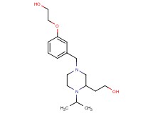 2-{4-[3-(2-hydroxyethoxy)benzyl]-1-isopropyl-2-piperazinyl}ethanol