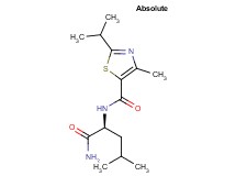 N~2~-[(2-isopropyl-4-methyl-1,3-thiazol-5-yl)carbonyl]-L-leucinamide