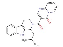 3-[(1-isobutyl-1,3,4,9-tetrahydro-2H-beta-carbolin-2-yl)carbonyl]-4H-pyrido[1,2-a]pyrimidin-4-one