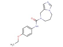 N-(4-ethoxyphenyl)-6,7-dihydro-5H-imidazo[1,5-a][1,4]diazepine-8(9H)-carboxamide