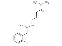 4-{[2-(2-fluorophenyl)-1-methylethyl]amino}-N,N-dimethylbutanamide