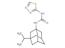 N-(3-isopropyl-1-adamantyl)-N'-1,3,4-thiadiazol-2-ylurea