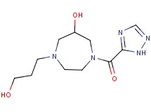 1-(3-hydroxypropyl)-4-(1H-1,2,4-triazol-5-ylcarbonyl)-1,4-diazepan-6-ol