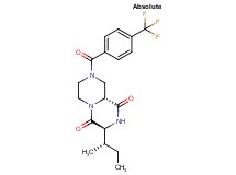 (3S,9aR)-3-[(1S)-1-methylpropyl]-8-[4-(trifluoromethyl)benzoyl]tetrahydro-2H-pyrazino[1,2-a]pyrazine-1,4(3H,6H)-dione