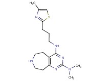 N~2~,N~2~-dimethyl-N~4~-[3-(4-methyl-1,3-thiazol-2-yl)propyl]-6,7,8,9-tetrahydro-5H-pyrimido[4,5-d]azepine-2,4-diamine