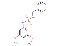 N-benzyl-N'-(3,5-dimethoxyphenyl)sulfamide