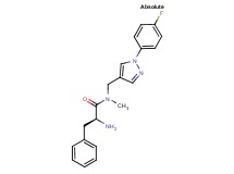 N-{[1-(4-fluorophenyl)-1H-pyrazol-4-yl]methyl}-N-methyl-L-phenylalaninamide