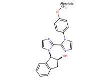 (1R,2S)-1-[1'-(4-methoxyphenyl)-1H,1'H-2,2'-biimidazol-1-yl]indan-2-ol