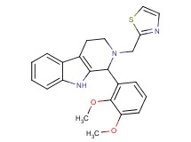 1-(2,3-dimethoxyphenyl)-2-(1,3-thiazol-2-ylmethyl)-2,3,4,9-tetrahydro-1H-beta-carboline