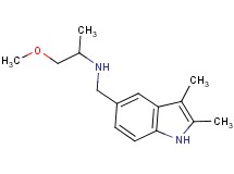 N-[(2,3-dimethyl-1H-indol-5-yl)methyl]-1-methoxy-2-propanamine
