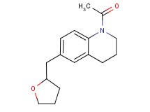 1-acetyl-6-(tetrahydrofuran-2-ylmethyl)-1,2,3,4-tetrahydroquinoline