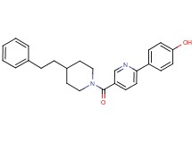 4-(5-{[4-(2-phenylethyl)piperidin-1-yl]carbonyl}pyridin-2-yl)phenol
