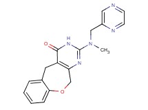 2-[methyl(pyrazin-2-ylmethyl)amino]-5,11-dihydro[1]benzoxepino[3,4-d]pyrimidin-4(3H)-one