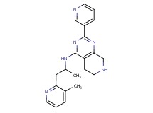 N-[1-methyl-2-(3-methylpyridin-2-yl)ethyl]-2-pyridin-3-yl-5,6,7,8-tetrahydropyrido[3,4-d]pyrimidin-4-amine