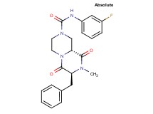 (7S,9aR)-7-benzyl-N-(3-fluorophenyl)-8-methyl-6,9-dioxooctahydro-2H-pyrazino[1,2-a]pyrazine-2-carboxamide