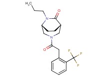 (1S*,5R*)-6-propyl-3-{[2-(trifluoromethyl)phenyl]acetyl}-3,6-diazabicyclo[3.2.2]nonan-7-one