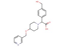 [4-(hydroxymethyl)phenyl][4-(pyridin-3-ylmethoxy)piperidin-1-yl]acetic acid
