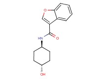 N-(trans-4-hydroxycyclohexyl)-1-benzofuran-3-carboxamide