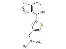 N,N-dimethyl-1-[5-(4,5,6,7-tetrahydro-1H-imidazo[4,5-c]pyridin-4-yl)-3-thienyl]methanamine