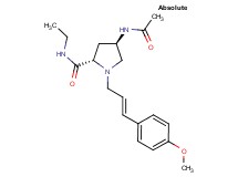 (4R)-4-(acetylamino)-N-ethyl-1-[(2E)-3-(4-methoxyphenyl)prop-2-en-1-yl]-L-prolinamide