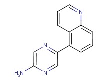 5-(5-quinolinyl)-2-pyrazinamine