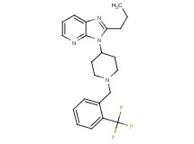 2-propyl-3-{1-[2-(trifluoromethyl)benzyl]-4-piperidinyl}-3H-imidazo[4,5-b]pyridine