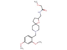 N-{[8-(2,4-dimethoxybenzyl)-1-oxa-8-azaspiro[4.5]dec-2-yl]methyl}-2-methoxyacetamide