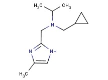 (cyclopropylmethyl)isopropyl[(4-methyl-1H-imidazol-2-yl)methyl]amine