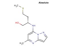 (2S)-2-[(5-methylpyrazolo[1,5-a]pyrimidin-7-yl)amino]-4-(methylthio)-1-butanol