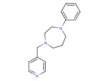 1-phenyl-4-(4-pyridinylmethyl)-1,4-diazepane