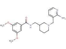 N-({1-[(2-aminopyridin-3-yl)methyl]piperidin-3-yl}methyl)-3,5-dimethoxybenzamide