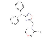 2-[{[3-(diphenylmethyl)-1,2,4-oxadiazol-5-yl]methyl}(isopropyl)amino]ethanol