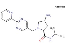 (2S,4R)-4-amino-N-isopropyl-1-[(2-pyridin-2-ylpyrimidin-5-yl)methyl]pyrrolidine-2-carboxamide