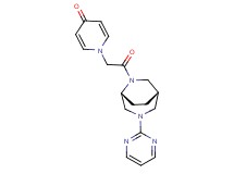 1-{2-oxo-2-[(1S*,5R*)-3-(2-pyrimidinyl)-3,6-diazabicyclo[3.2.2]non-6-yl]ethyl}-4(1H)-pyridinone