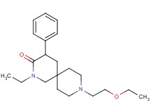 9-(2-ethoxyethyl)-2-ethyl-4-phenyl-2,9-diazaspiro[5.5]undecan-3-one