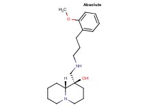 (1R,9aR)-1-({[3-(2-methoxyphenyl)propyl]amino}methyl)octahydro-2H-quinolizin-1-ol